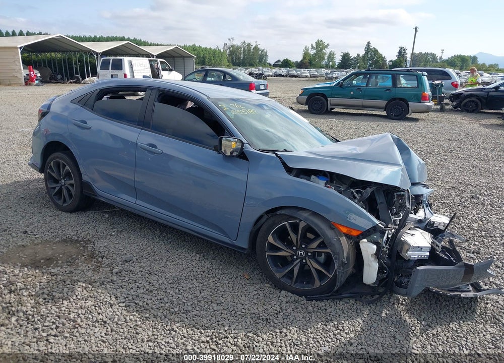 2019 HONDA CIVIC SPORT VIN: SHHFK7H47KU407871