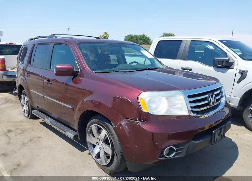2015 HONDA PILOT TOURING VIN: 5FNYF4H90FB066408