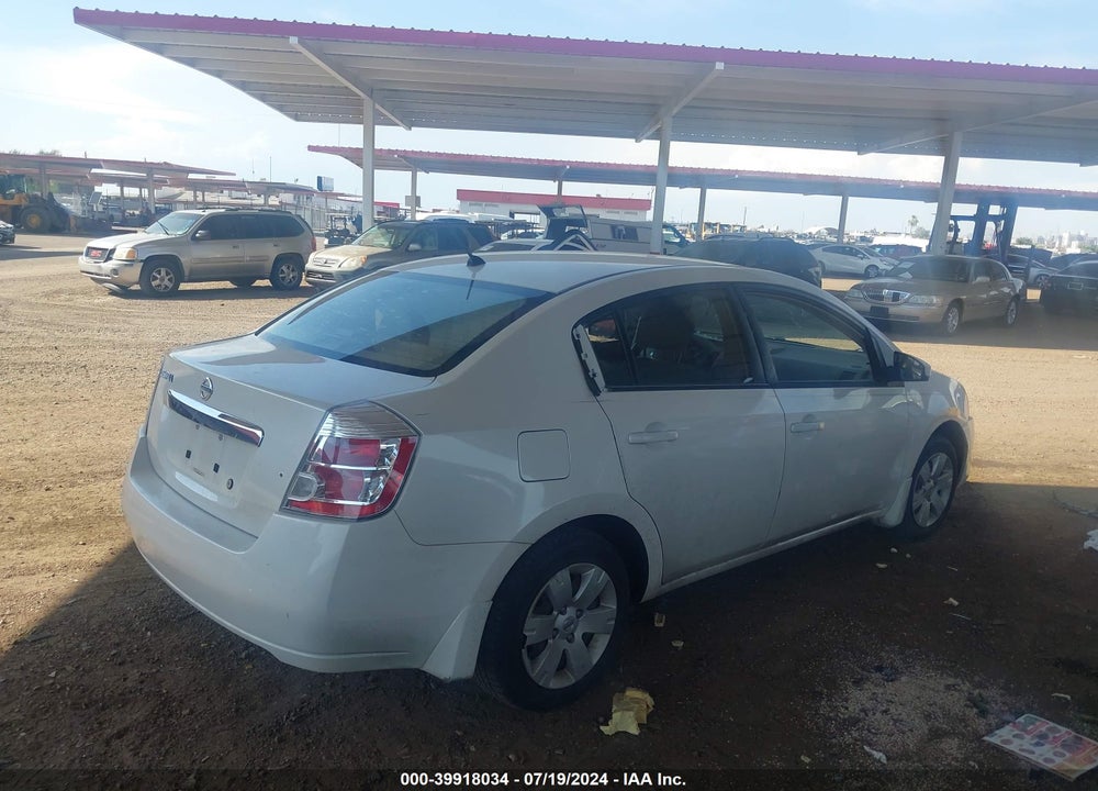 2010 NISSAN SENTRA 2.0 VIN: 3N1AB6AP9AL624738
