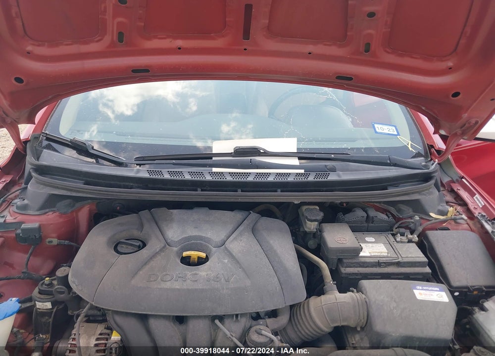 2012 HYUNDAI ELANTRA LIMITED (ULSAN PLANT) VIN: KMHDH4AE4CU341065