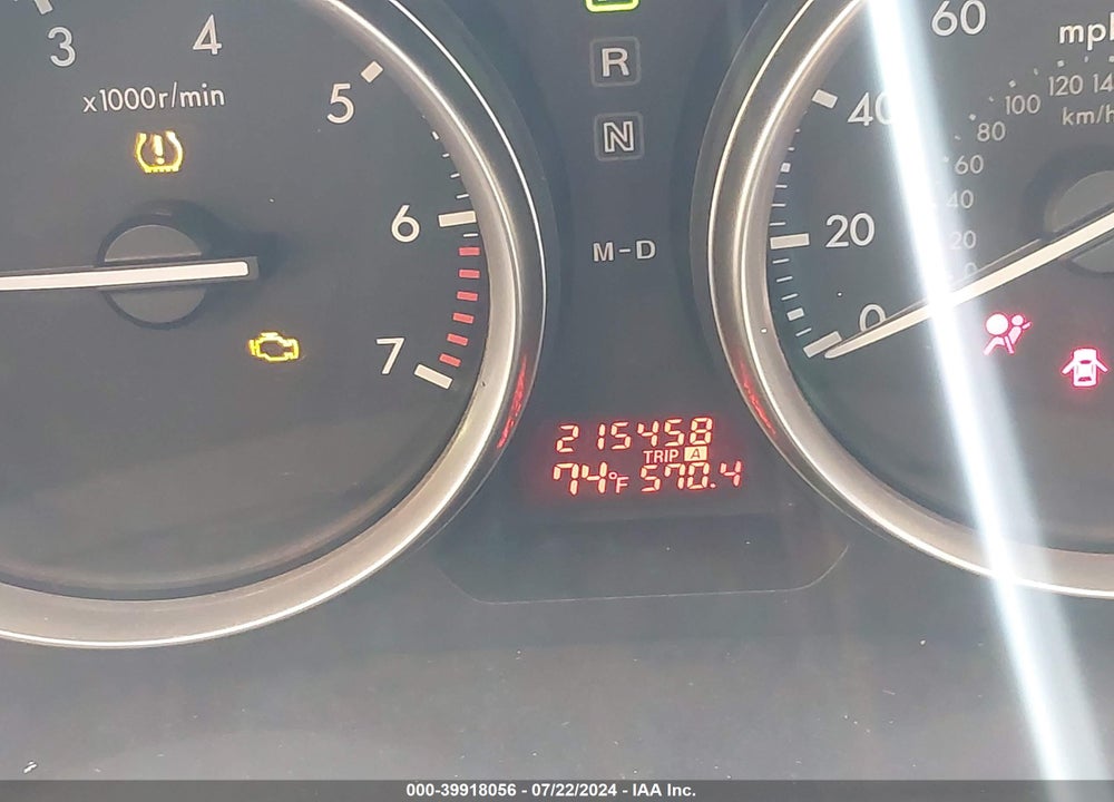 2009 MAZDA 6 I SPORT VIN: 1YVHP81A295M13164