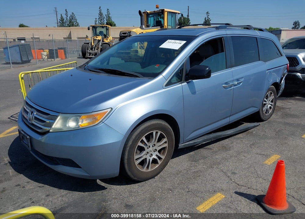2011 HONDA ODYSSEY EX-L VIN: 5FNRL5H69BB051876