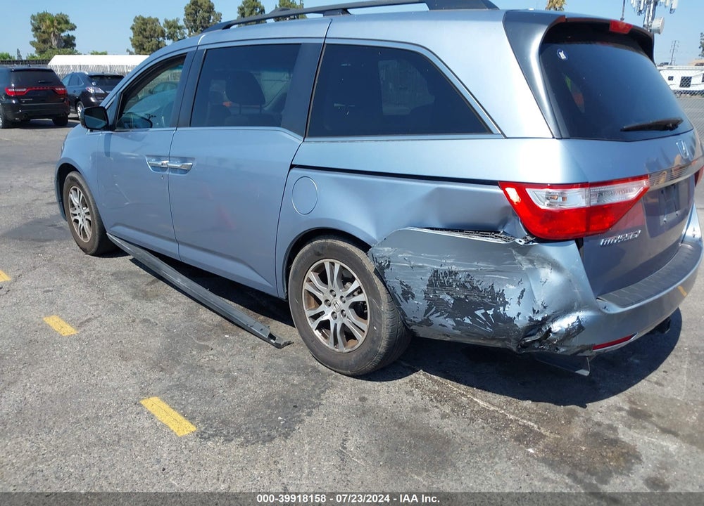2011 HONDA ODYSSEY EX-L VIN: 5FNRL5H69BB051876