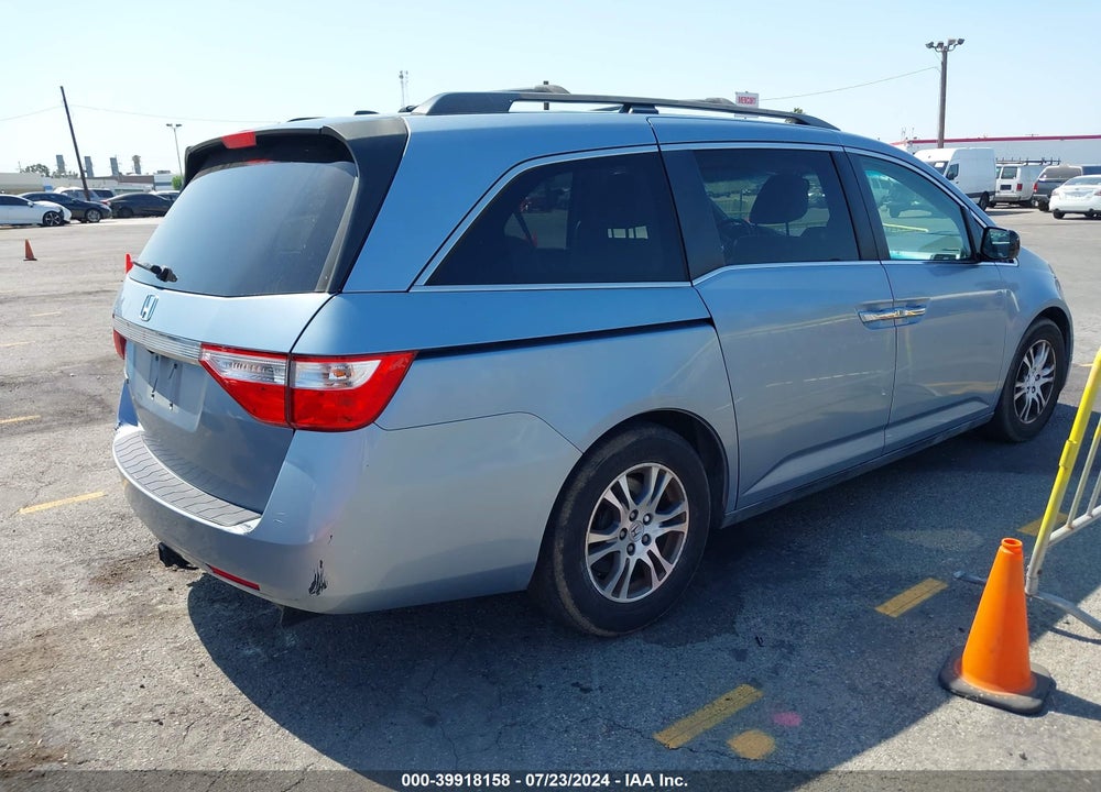 2011 HONDA ODYSSEY EX-L VIN: 5FNRL5H69BB051876