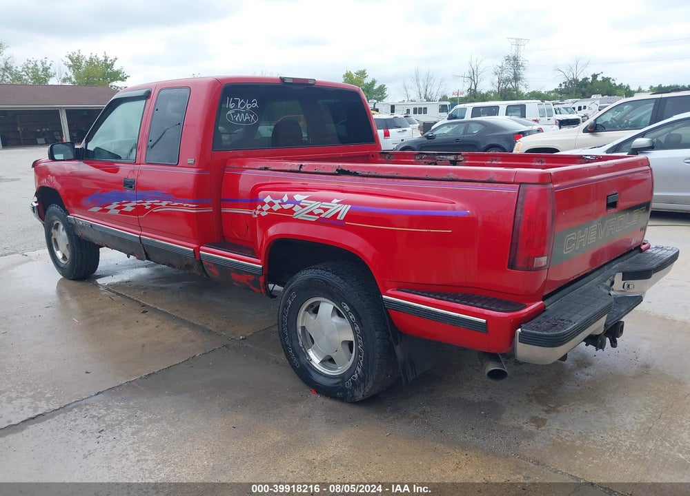 1995 CHEVROLET GMT-400 K1500 VIN: 2GCEK19K8S1167062