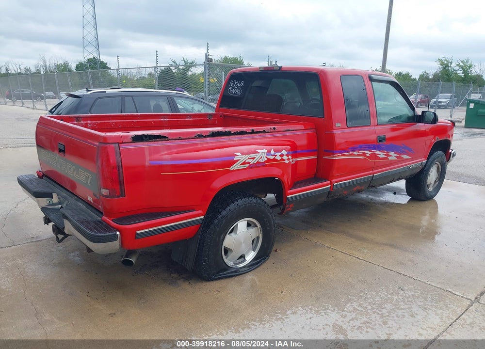 1995 CHEVROLET GMT-400 K1500 VIN: 2GCEK19K8S1167062
