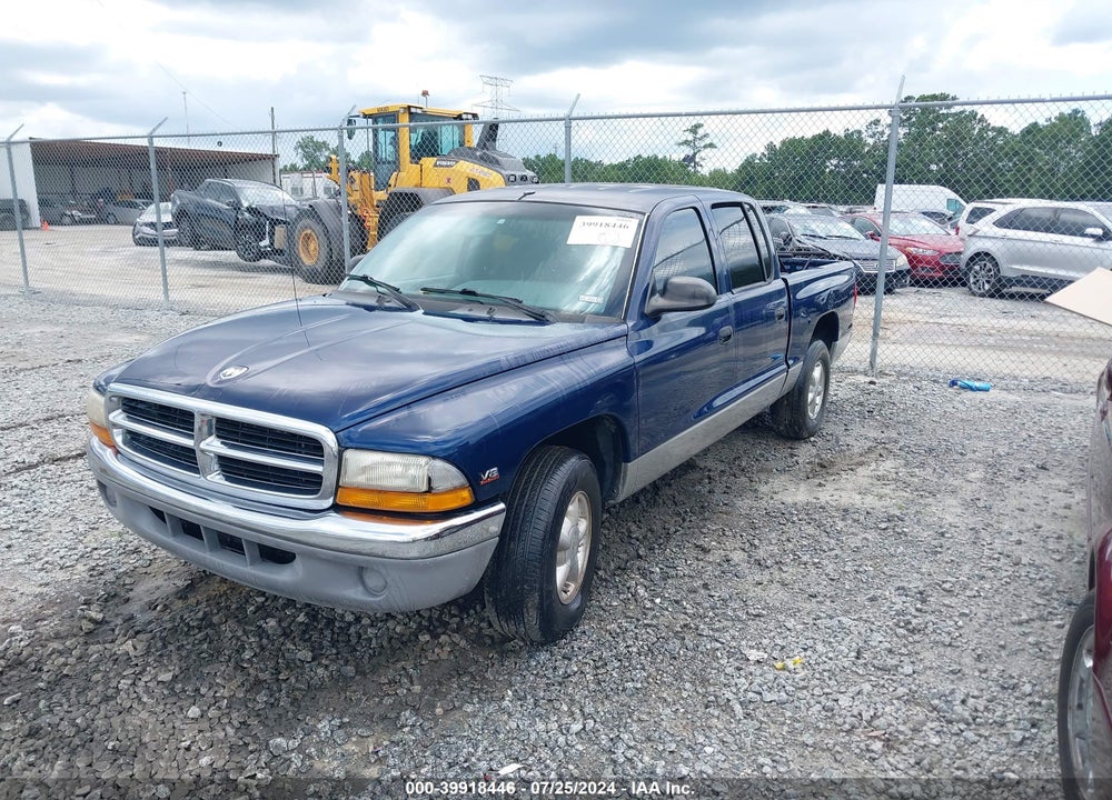 2000 DODGE DAKOTA SLT/SPORT VIN: 1B7GL2AN8YS685280