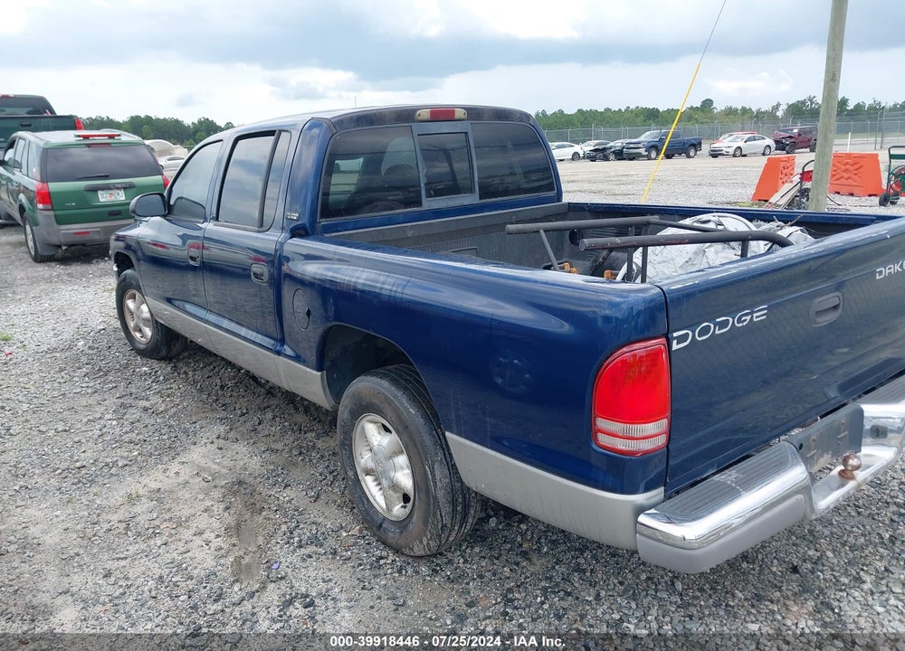 2000 DODGE DAKOTA SLT/SPORT VIN: 1B7GL2AN8YS685280