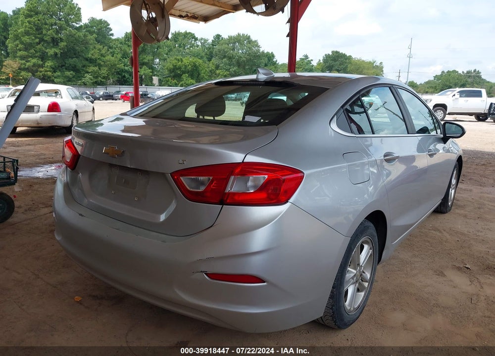 2016 CHEVROLET CRUZE LT AUTO VIN: 1G1BE5SM9G7294791