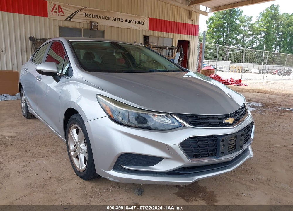 2016 CHEVROLET CRUZE LT AUTO VIN: 1G1BE5SM9G7294791