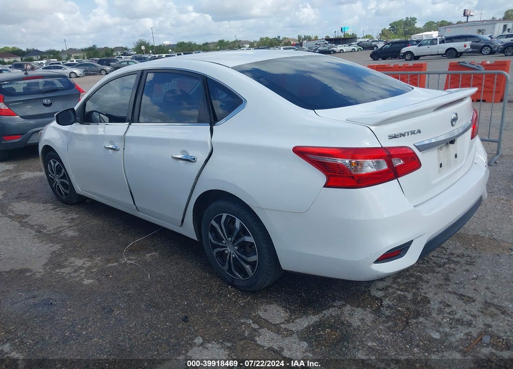 2016 NISSAN SENTRA FE+ S/S/SL/SR/SV VIN: 3N1AB7AP0GY261649