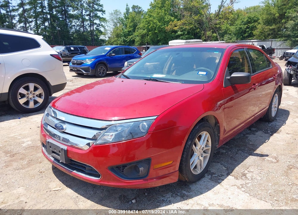 2010 FORD FUSION S VIN: 3FAHP0GA0AR244638