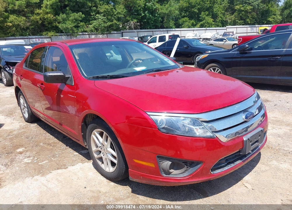 2010 FORD FUSION S VIN: 3FAHP0GA0AR244638