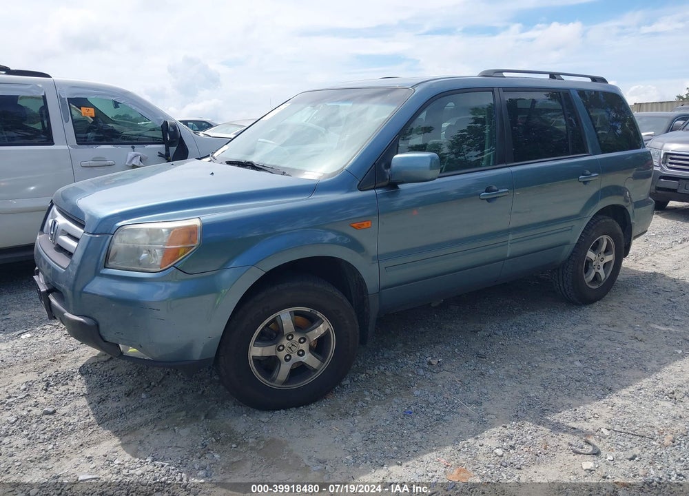 2006 HONDA PILOT EX-L VIN: 5FNYF28556B024561