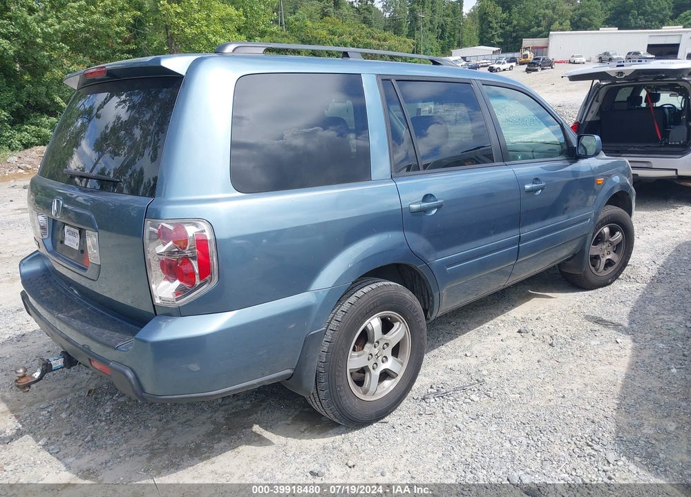 2006 HONDA PILOT EX-L VIN: 5FNYF28556B024561