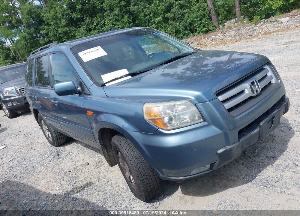 2006 HONDA PILOT EX-L VIN: 5FNYF28556B024561