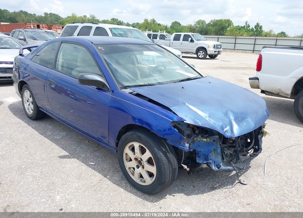 2004 HONDA CIVIC VP VIN: 1HGEM22174L061122