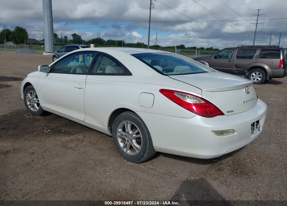 2007 TOYOTA CAMRY SOLARA SE VIN: 4T1CE30P07U757914