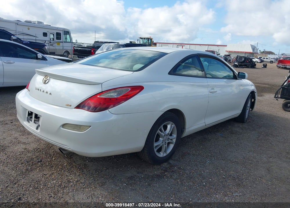 2007 TOYOTA CAMRY SOLARA SE VIN: 4T1CE30P07U757914