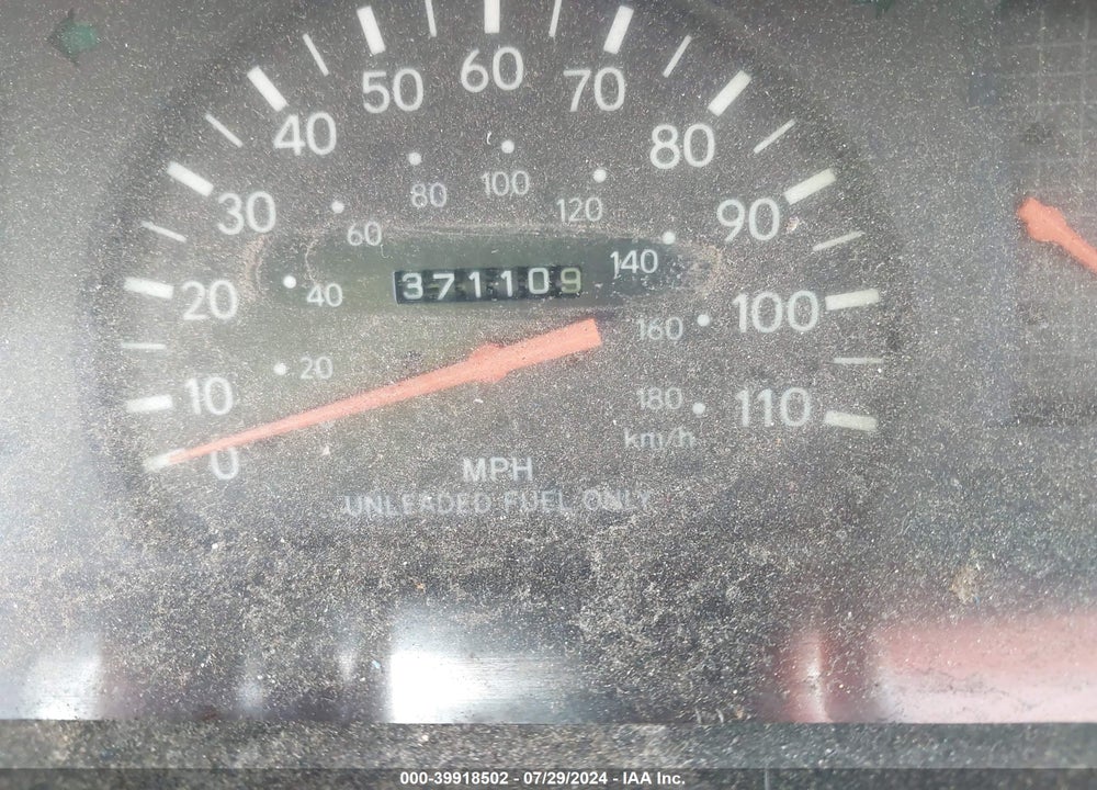 1998 TOYOTA TACOMA VIN: 4TANL42N1WZ142824
