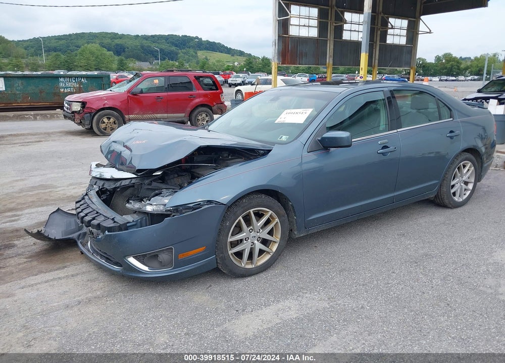 2012 FORD FUSION SEL VIN: 3FAHP0CG6CR308758