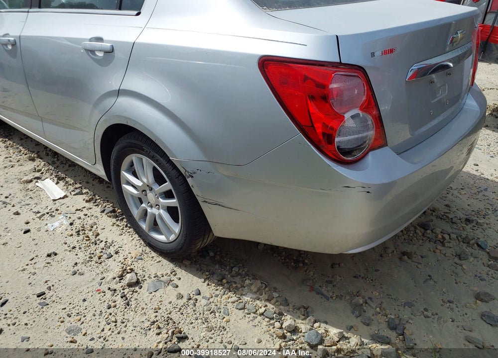 2012 CHEVROLET SONIC 2LT VIN: 1G1JC5SH4C4215608