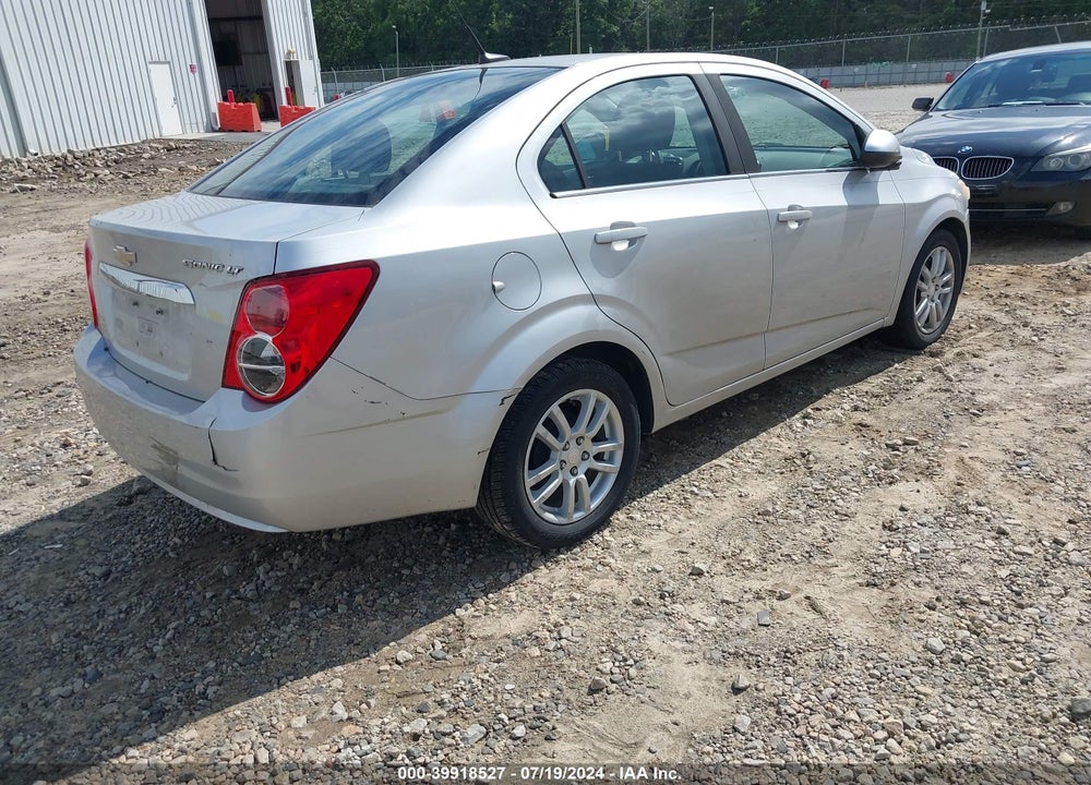 2012 CHEVROLET SONIC 2LT VIN: 1G1JC5SH4C4215608