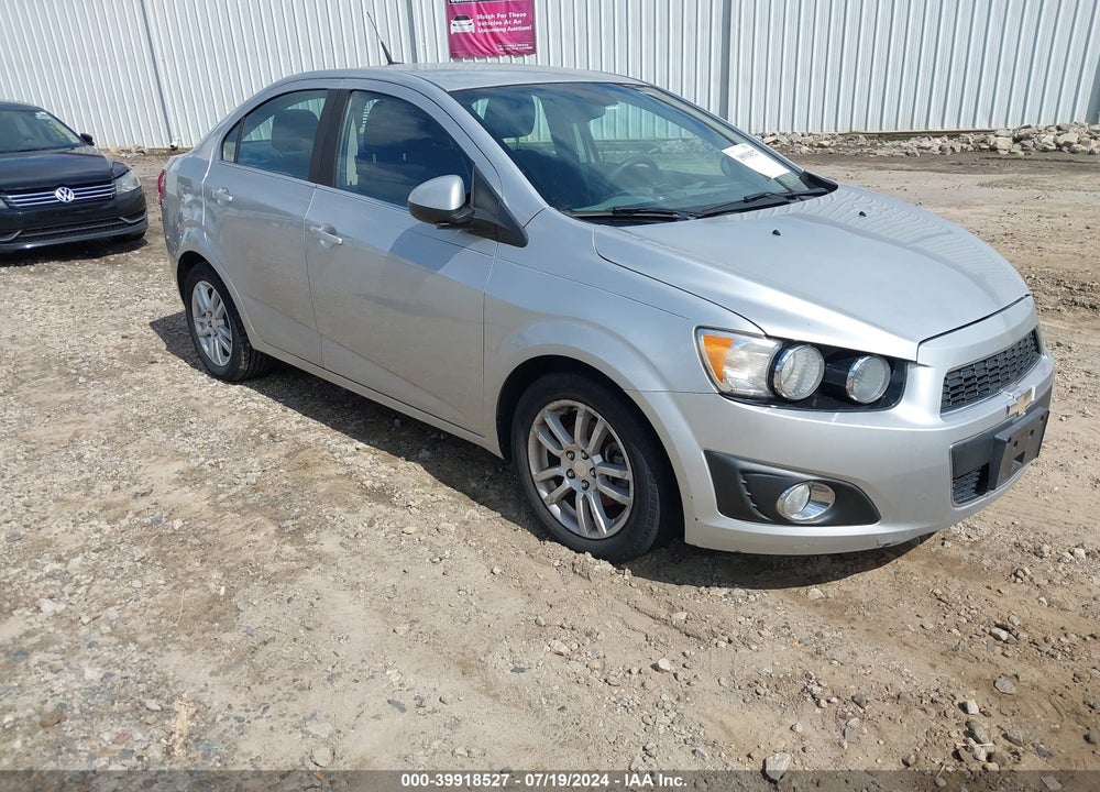2012 CHEVROLET SONIC 2LT VIN: 1G1JC5SH4C4215608