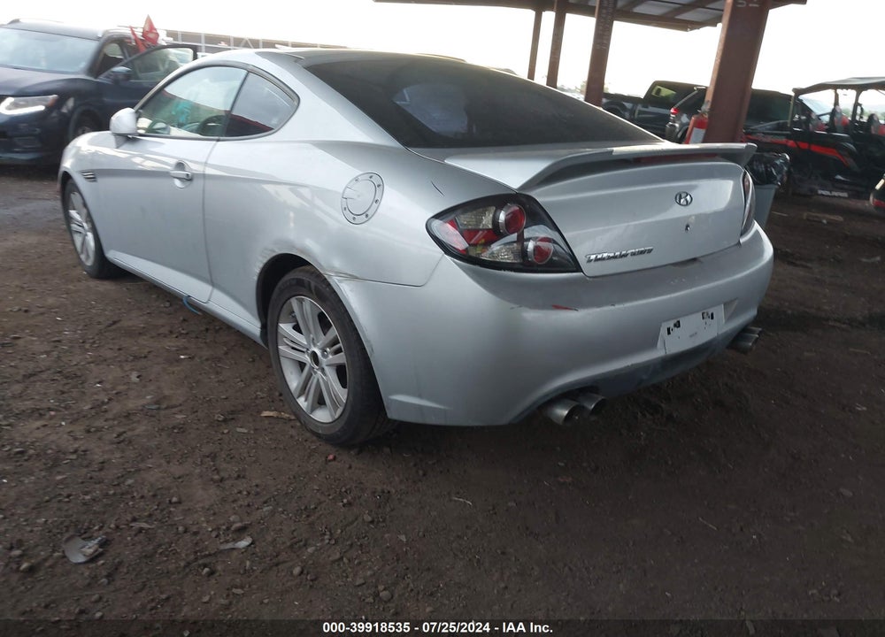 2008 HYUNDAI TIBURON GS VIN: KMHHM66D88U269898