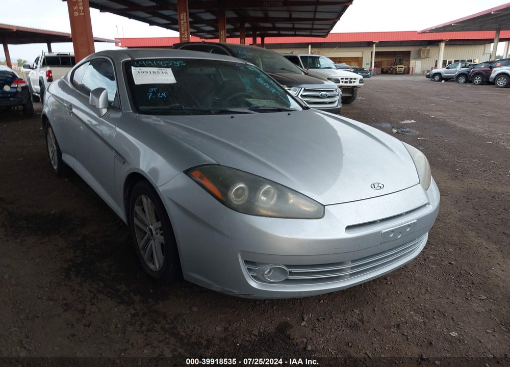 2008 HYUNDAI TIBURON GS VIN: KMHHM66D88U269898