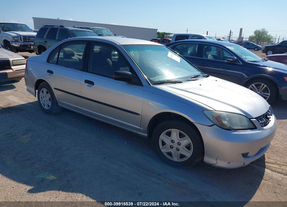 2004 HONDA CIVIC VP VIN: 2HGES16454H608566