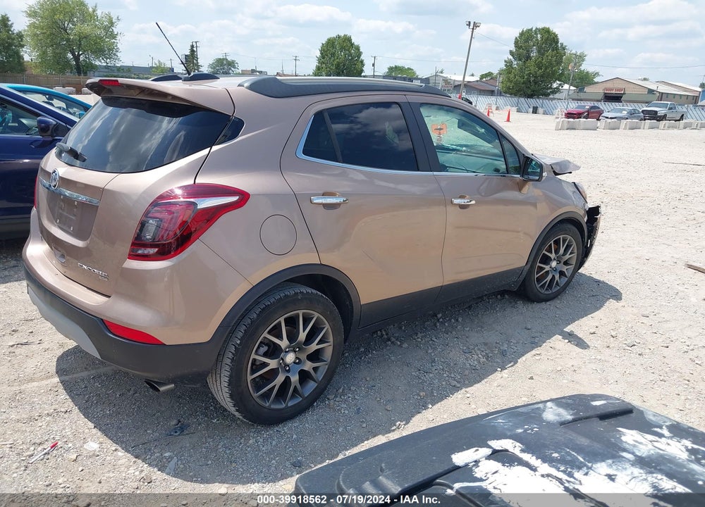 2019 BUICK ENCORE AWD SPORT TOURING VIN: KL4CJ2SB3KB721385