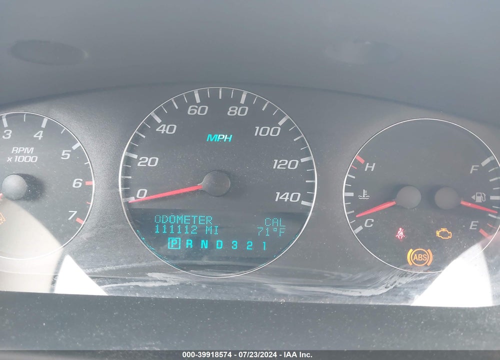 2007 CHEVROLET IMPALA LT VIN: 2G1WT55N279386481