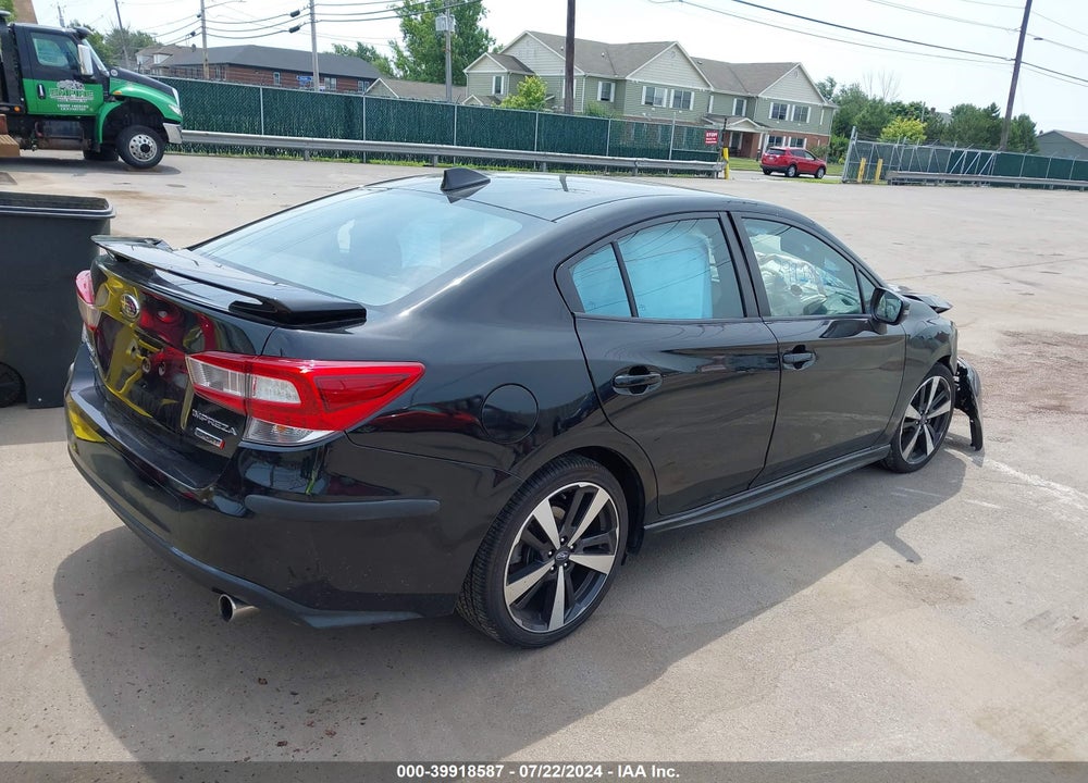 2019 SUBARU IMPREZA 2.0I SPORT VIN: 4S3GKAM66K3604845
