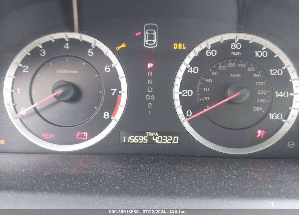 2010 HONDA ACCORD 2.4 EX-L VIN: 1HGCS1B83AA013726