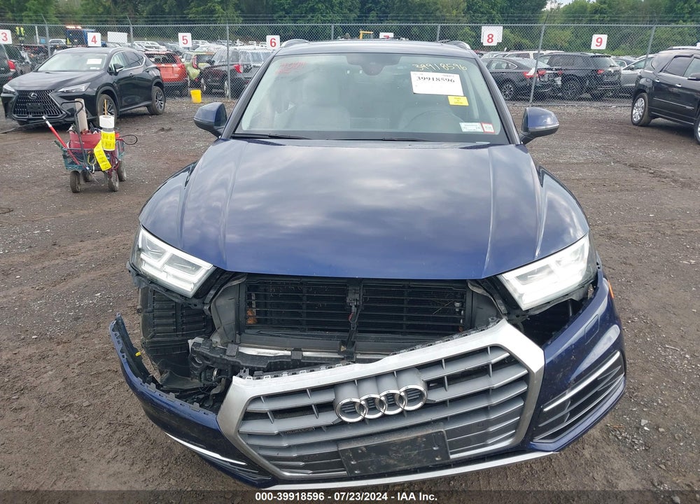 2018 AUDI Q5 2.0T PREMIUM/2.0T TECH PREMIUM VIN: WA1BNAFY5J2066041