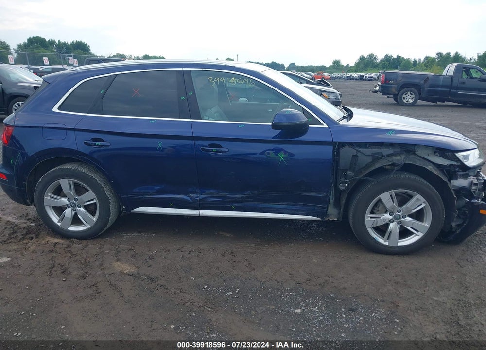 2018 AUDI Q5 2.0T PREMIUM/2.0T TECH PREMIUM VIN: WA1BNAFY5J2066041