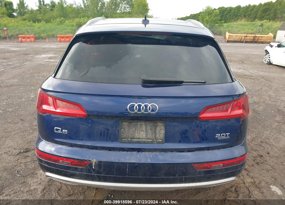 2018 AUDI Q5 2.0T PREMIUM/2.0T TECH PREMIUM VIN: WA1BNAFY5J2066041