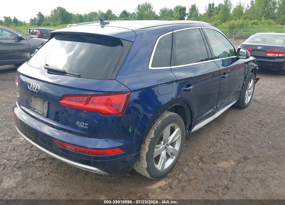 2018 AUDI Q5 2.0T PREMIUM/2.0T TECH PREMIUM VIN: WA1BNAFY5J2066041