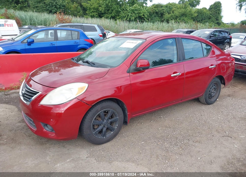 2012 NISSAN VERSA 1.6 SL VIN: 3N1CN7AP2CL928051