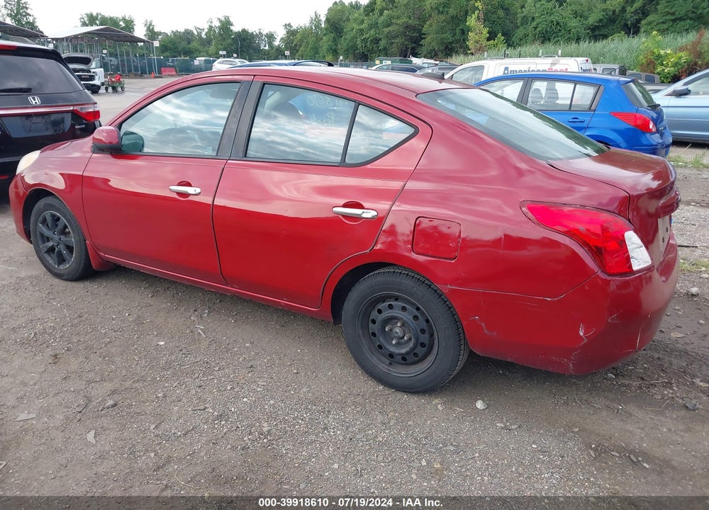 2012 NISSAN VERSA 1.6 SL VIN: 3N1CN7AP2CL928051