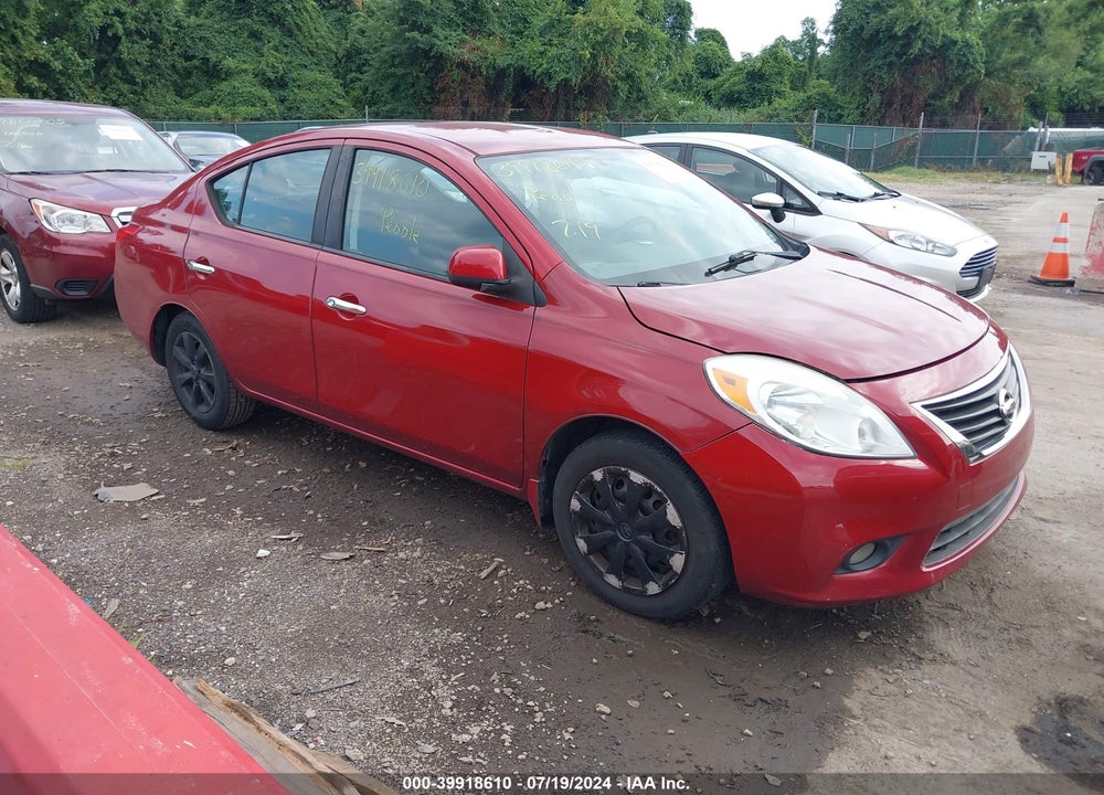 2012 NISSAN VERSA 1.6 SL VIN: 3N1CN7AP2CL928051