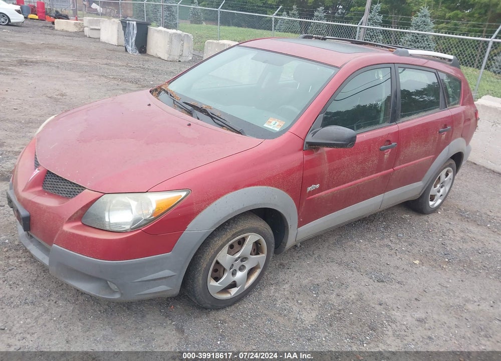 2003 PONTIAC VIBE VIN: 5Y2SM62863Z413818