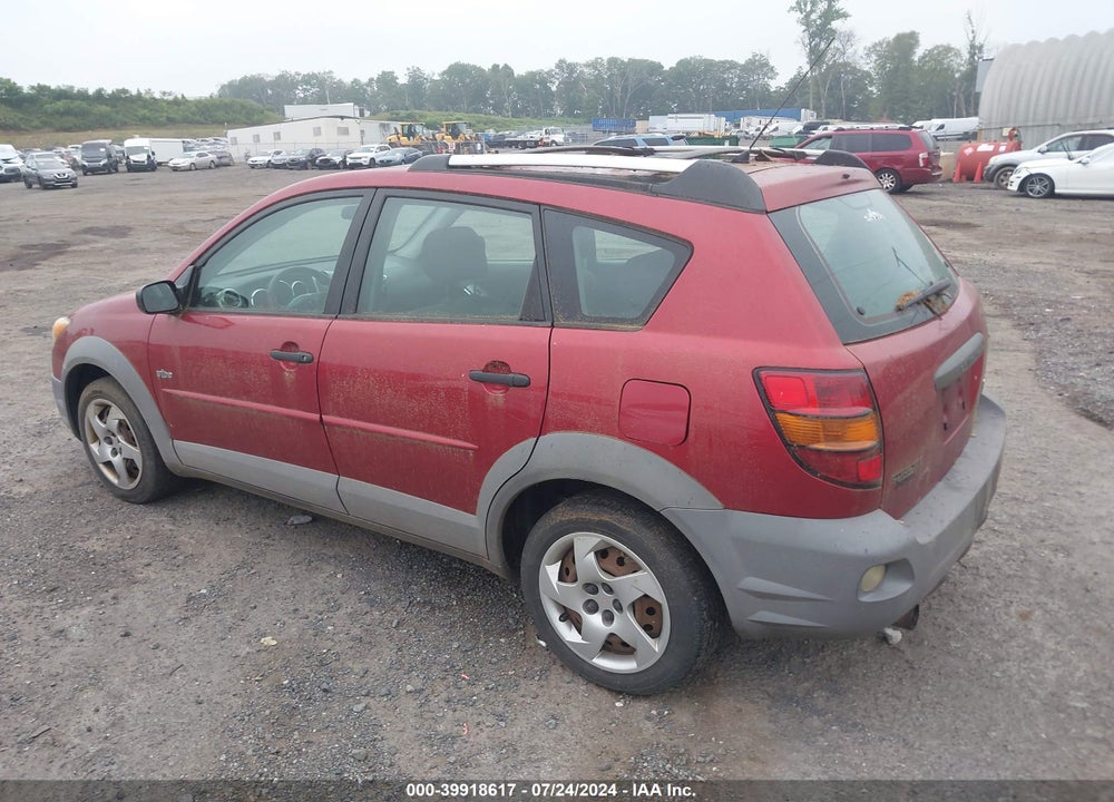 2003 PONTIAC VIBE VIN: 5Y2SM62863Z413818