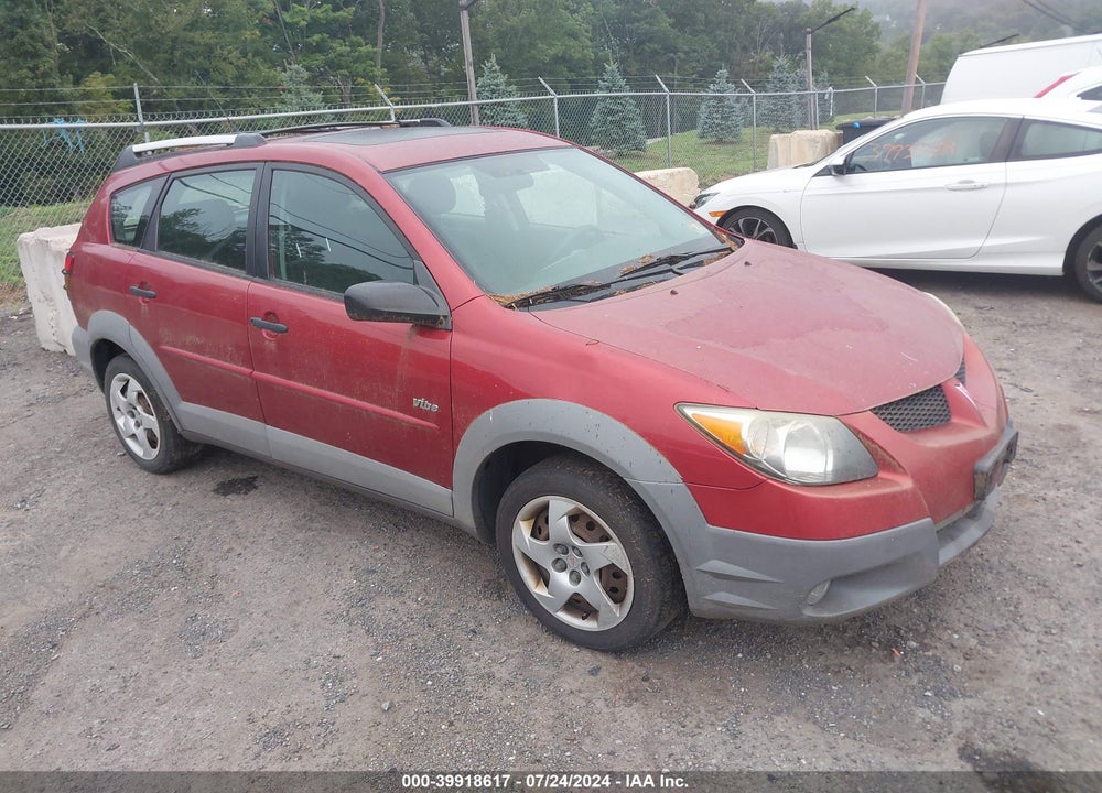 2003 PONTIAC VIBE VIN: 5Y2SM62863Z413818