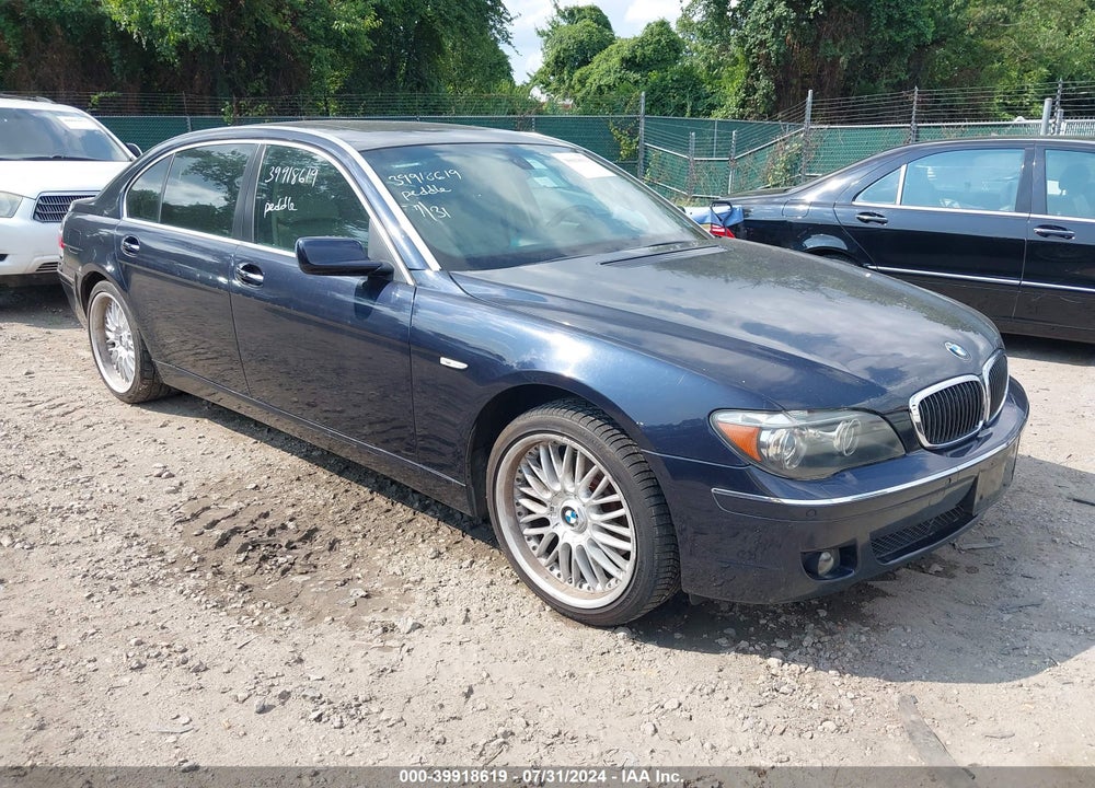2008 BMW 750LI VIN: WBAHN83538DT80141