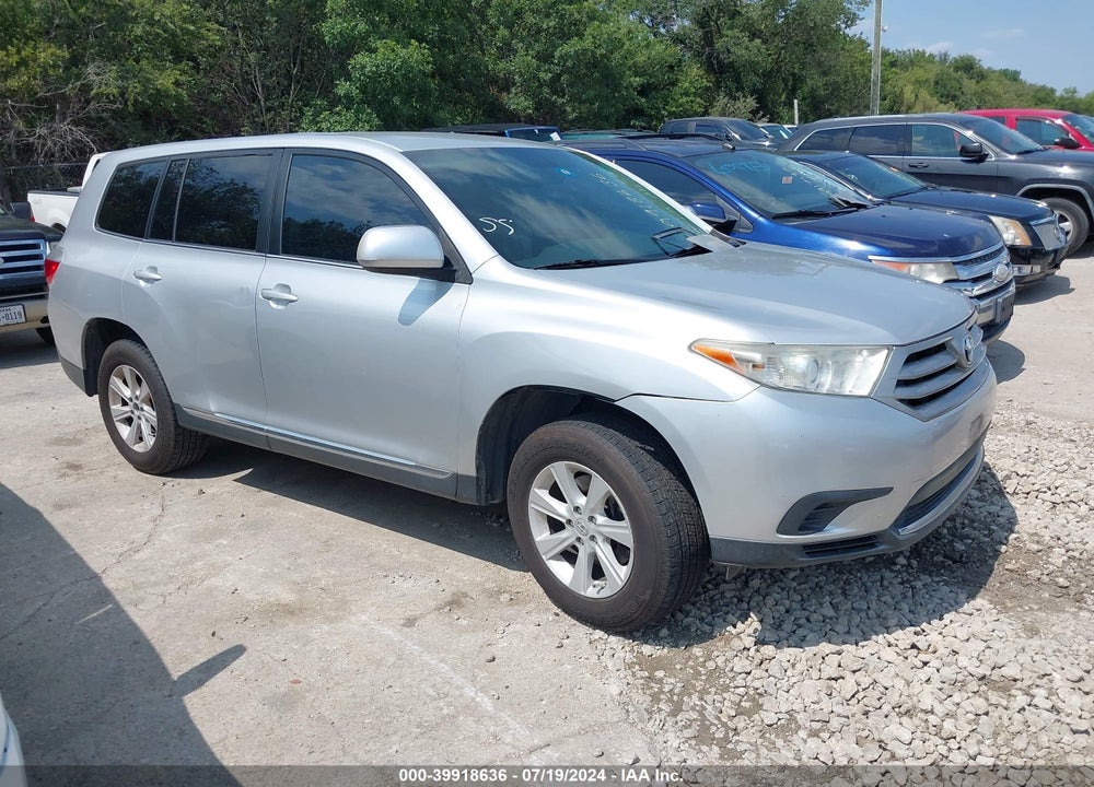 2013 TOYOTA HIGHLANDER BASE V6 VIN: 5TDZK3EH6DS127226