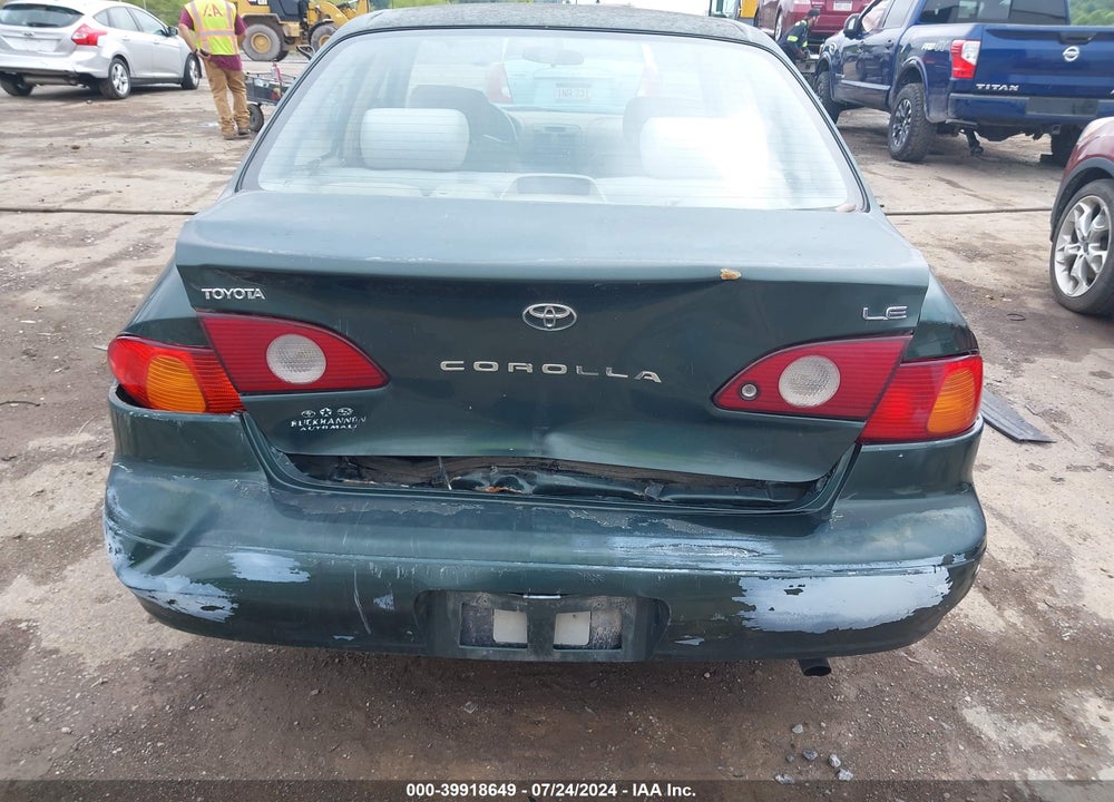 2002 TOYOTA COROLLA VIN: 2T1BR12E72C550866