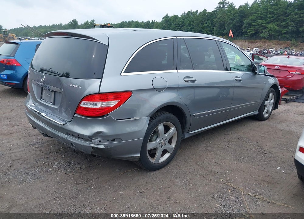 2012 MERCEDES-BENZ R 350 4MATIC VIN: 4JGCB5HE6CA144649