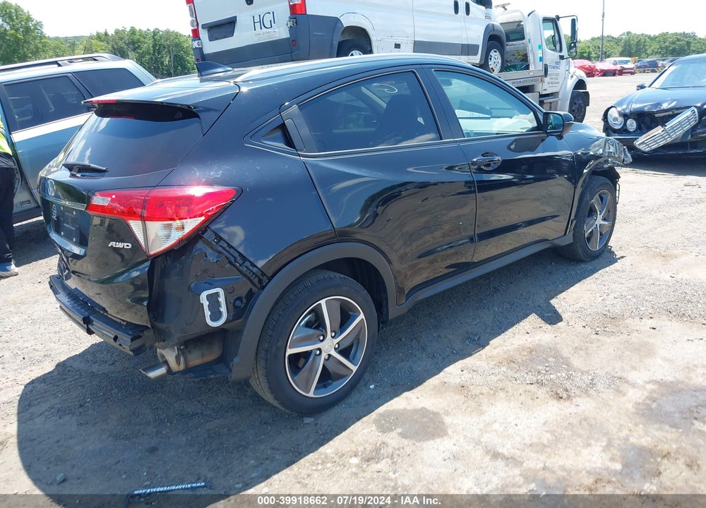 2021 HONDA HR-V AWD EX VIN: 3CZRU6H58MM714406